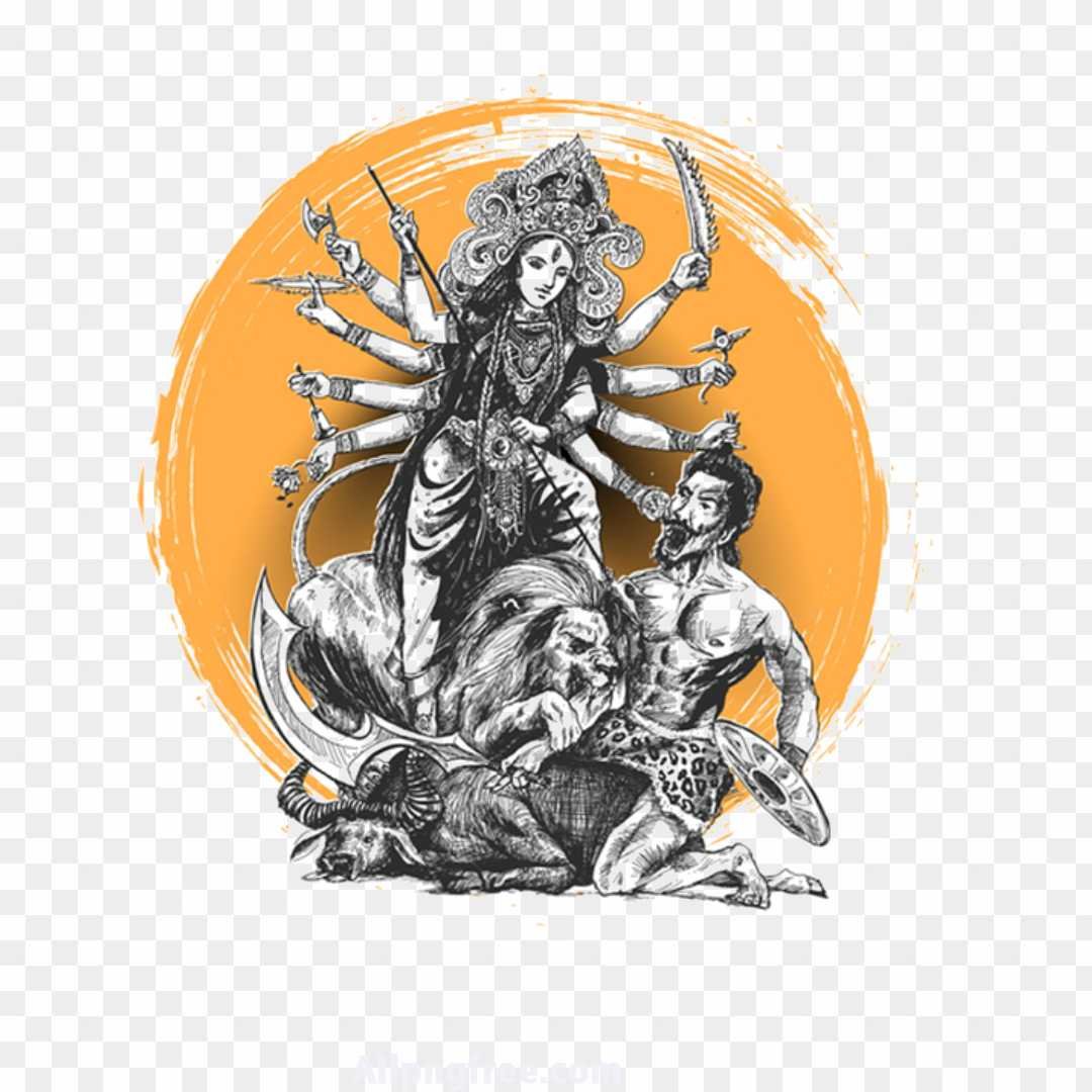 Durga Maa PNG clipart 