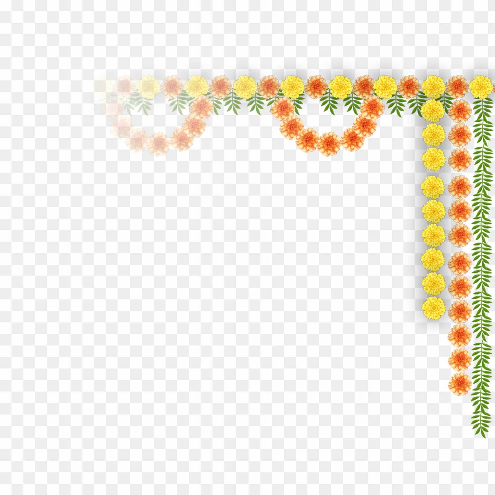Gate flower decoration PNG 
