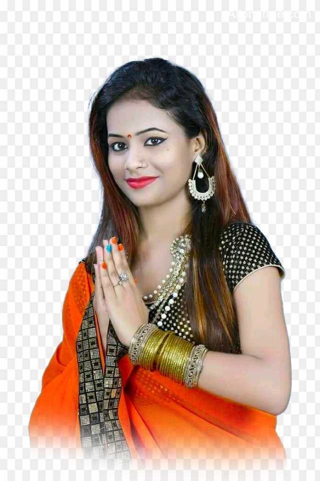 Girl Praying png images , Bhakti banner editing girls png 