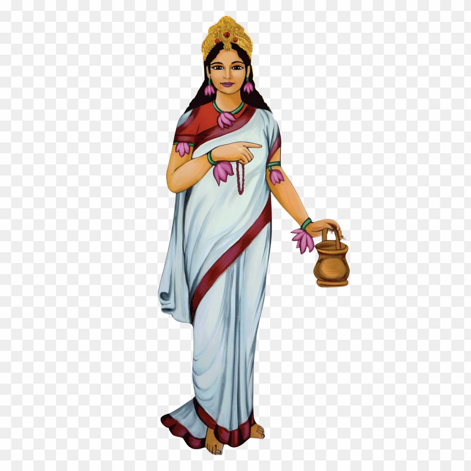 Goddess Brahmacharini hd PNG transparent images