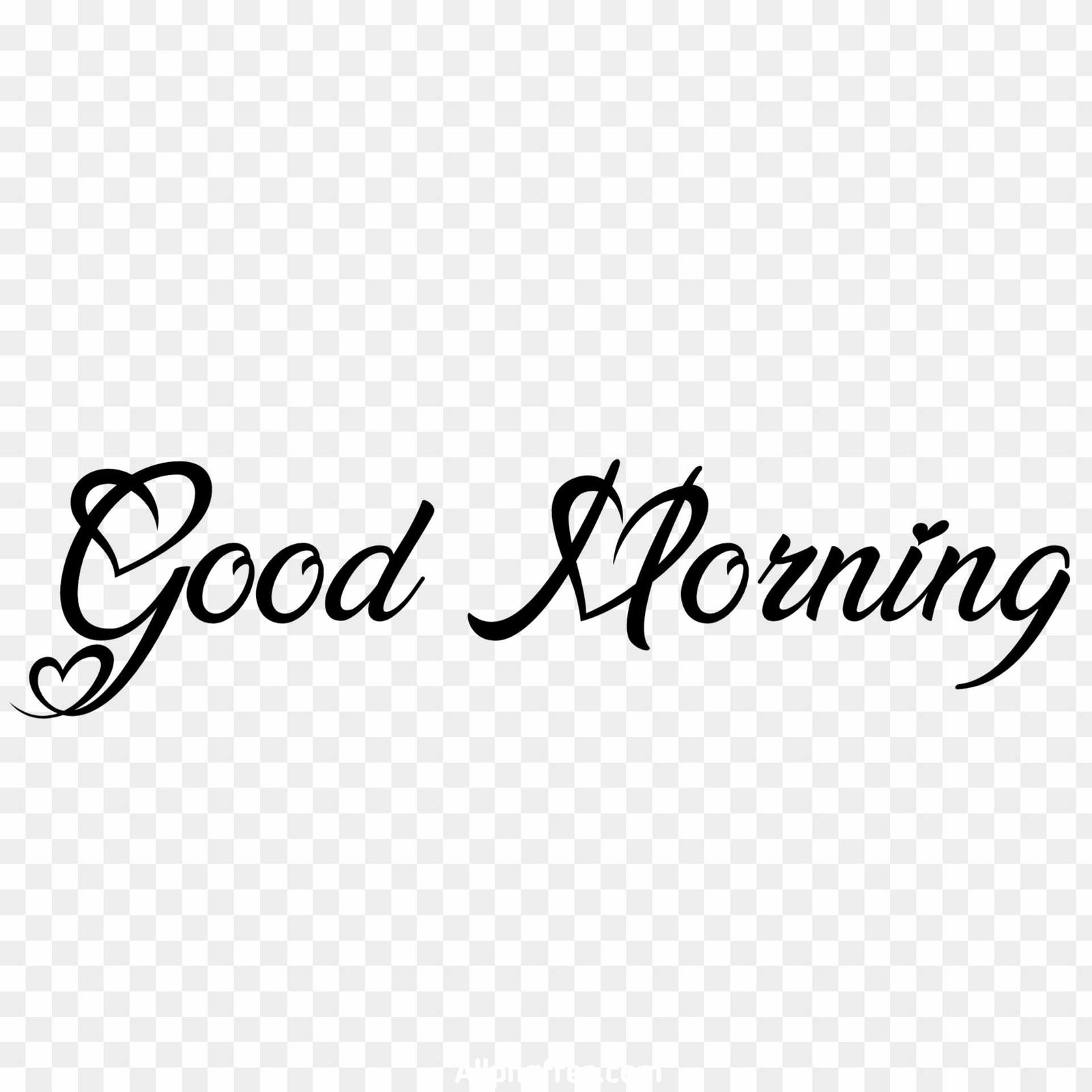 Good morning stylish PNG images 