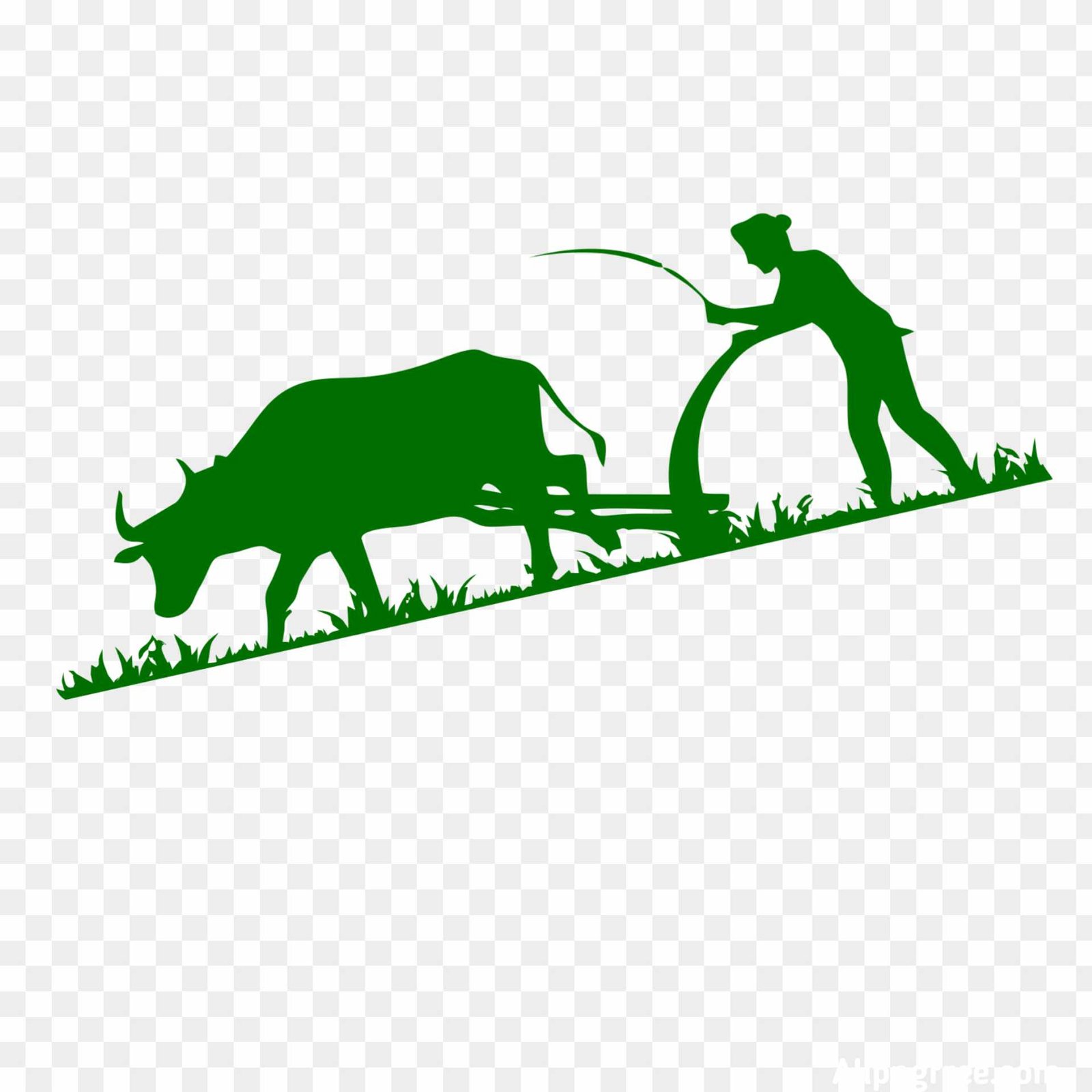 Happy Farmer day png clipart 