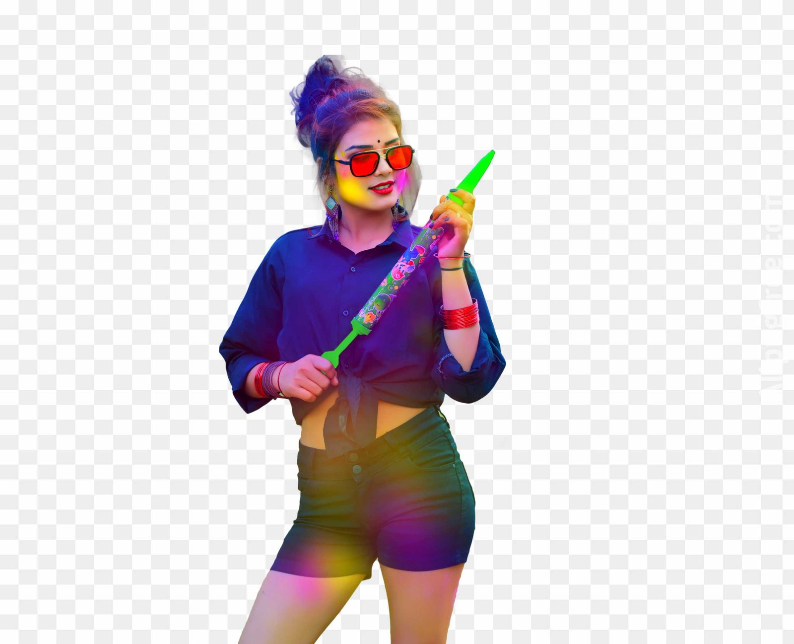 Holi girl png download