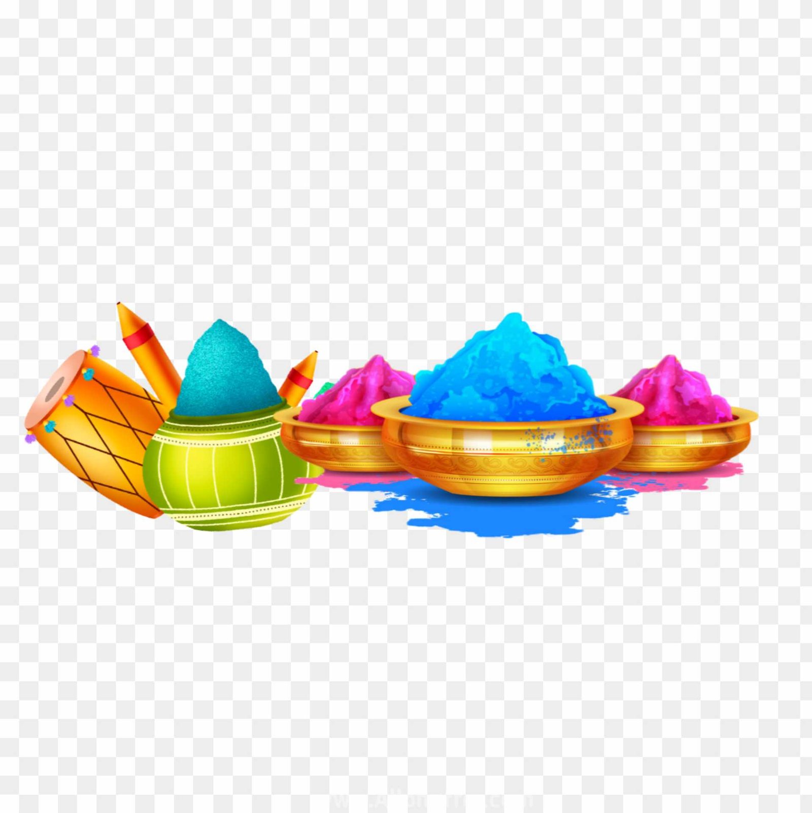 Holi png download_ Holi gulal png images