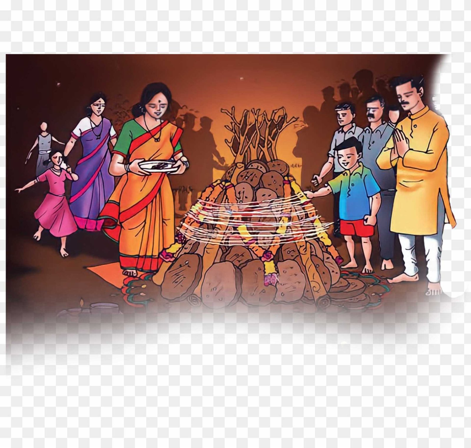 Holika Dahan PNG images