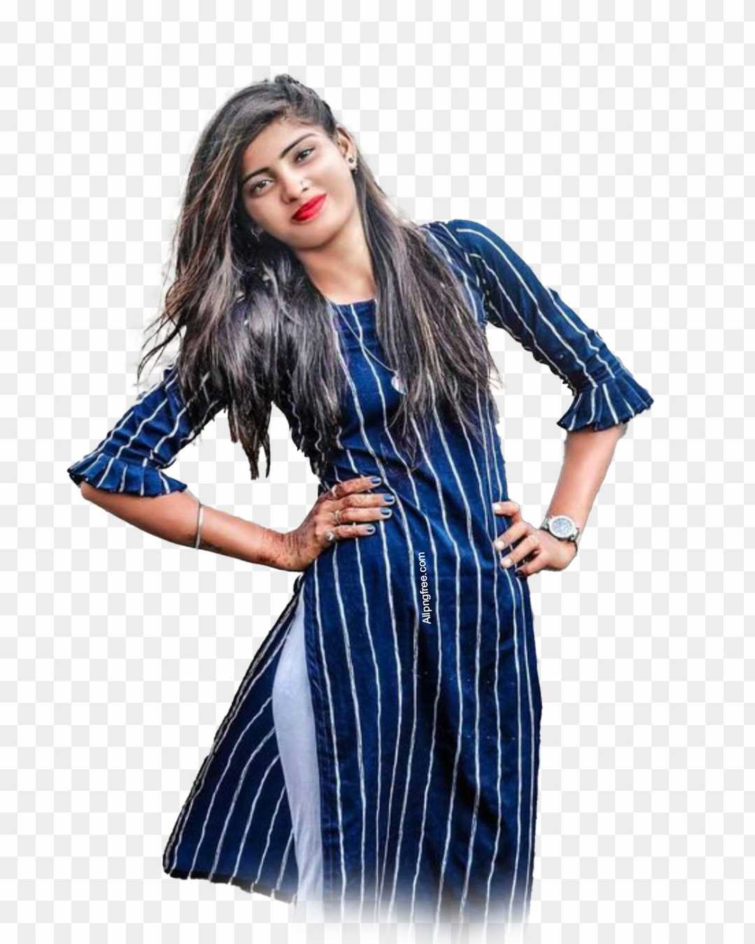 Indian cute girl png 