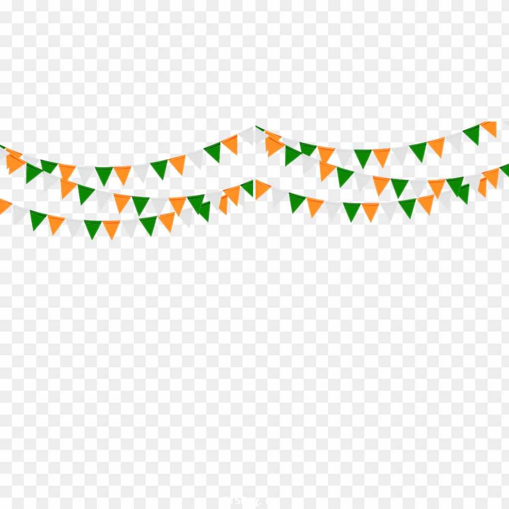 Indian flag Toran PNG transparent image