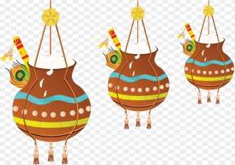 Janmashtami Matka PNG