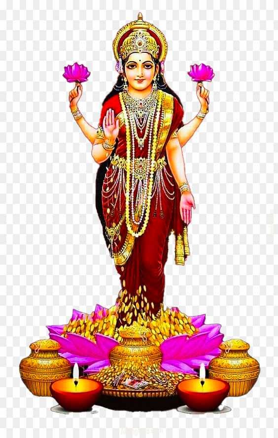 Laxmi ji full hd png transparent image 
