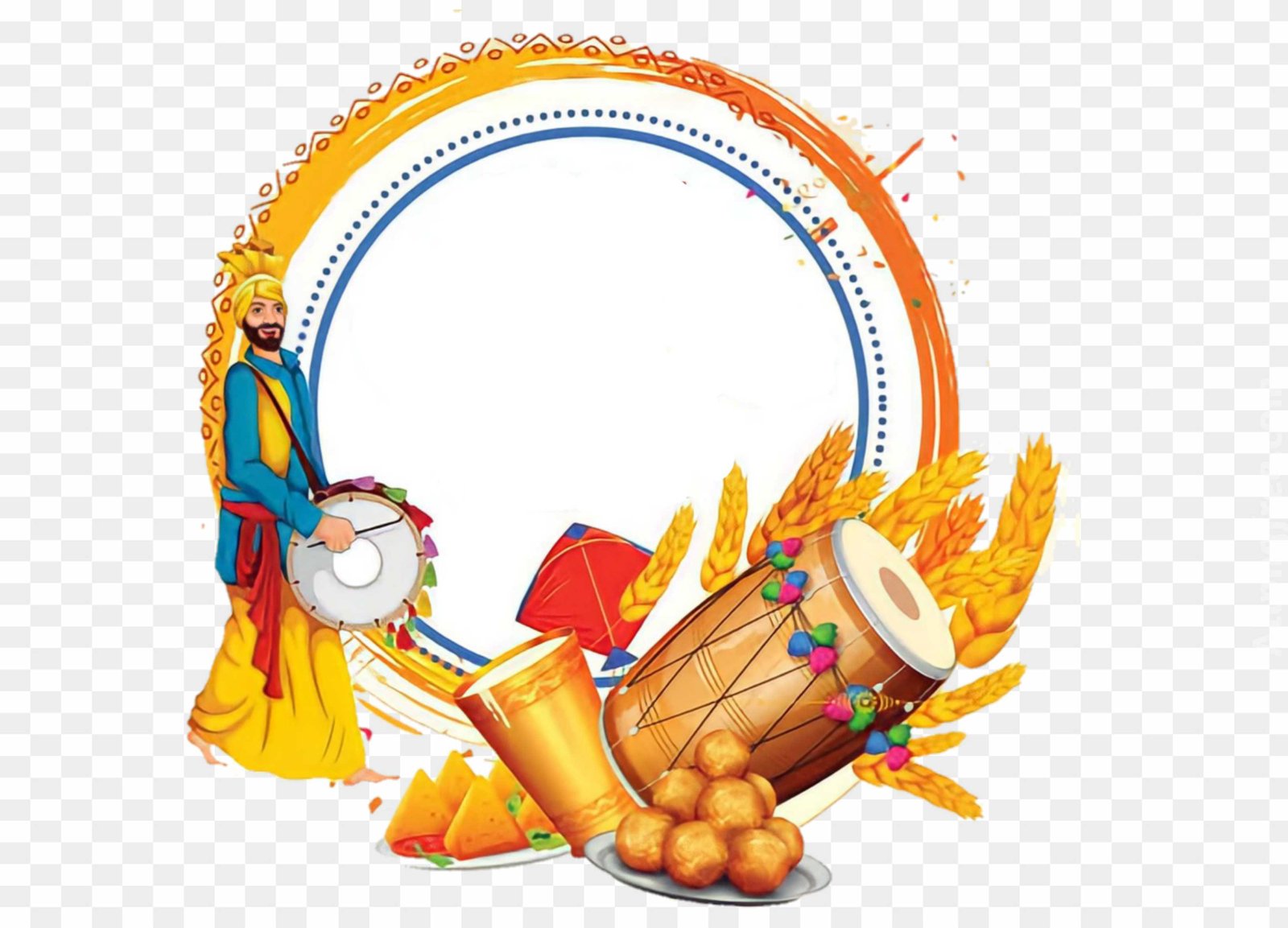 Lohri festival PNG images