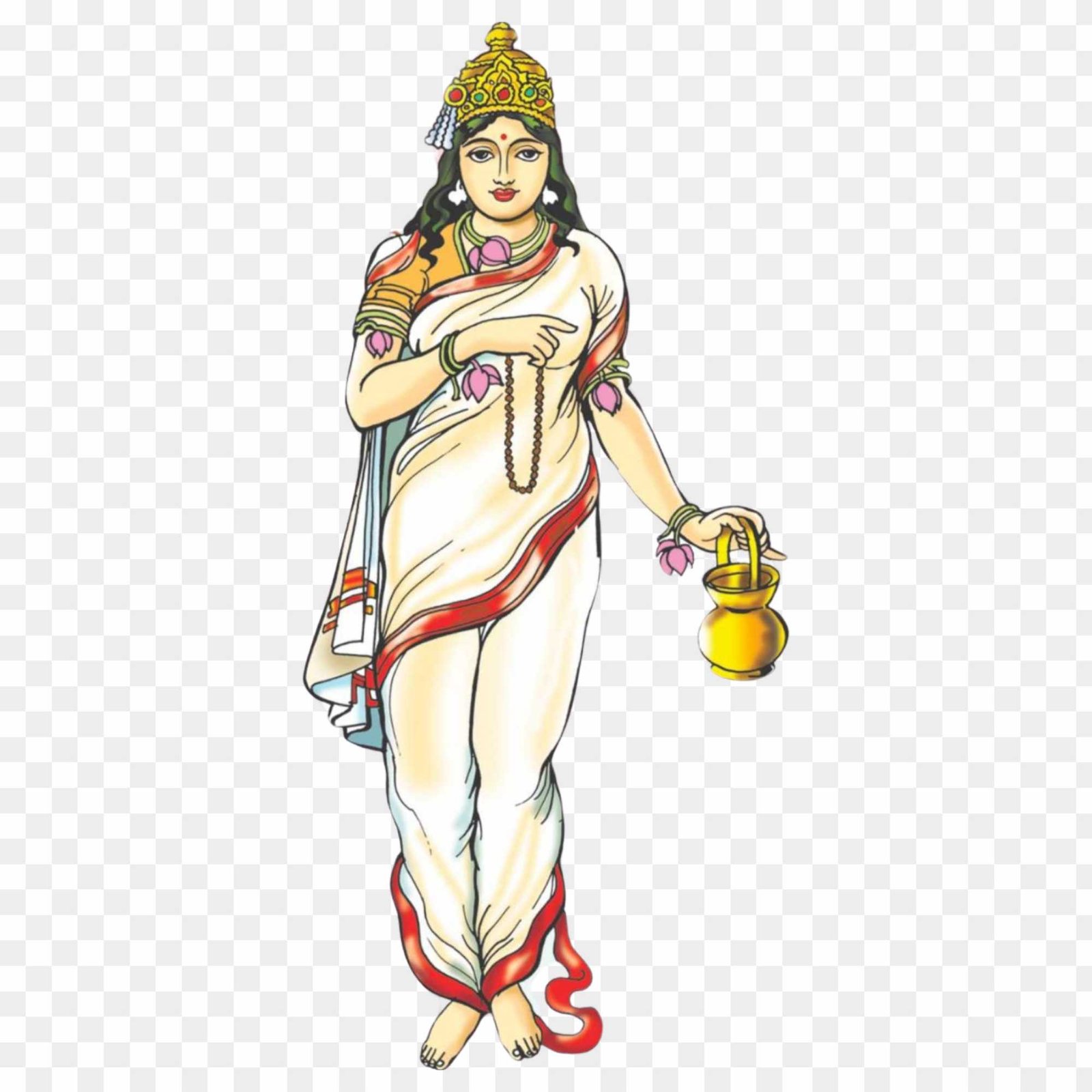 Maa Brahmacharini hd png transparent images download