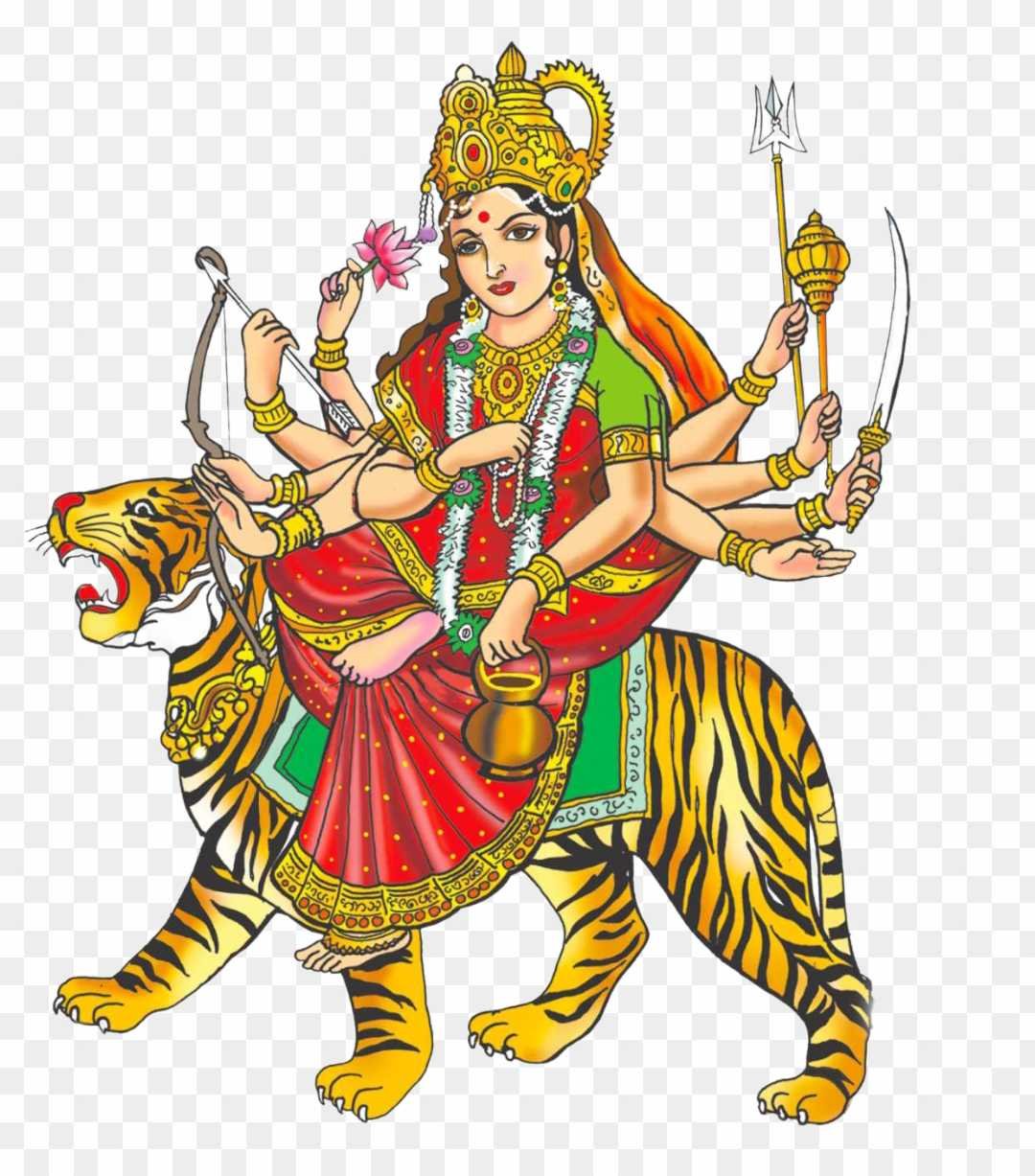 Maa chandraghanta HD PNG transparent images