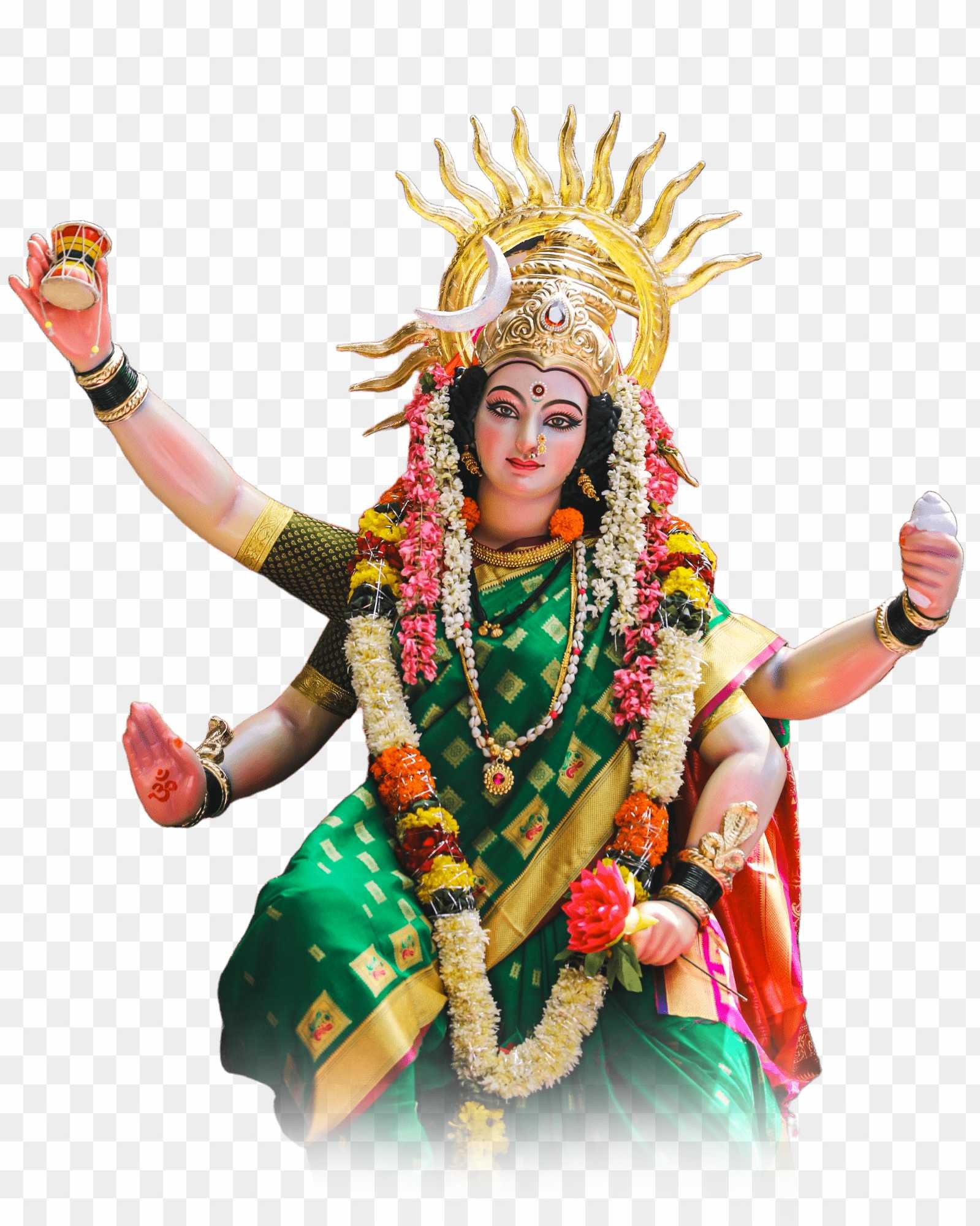 Maa Durga murti png images 