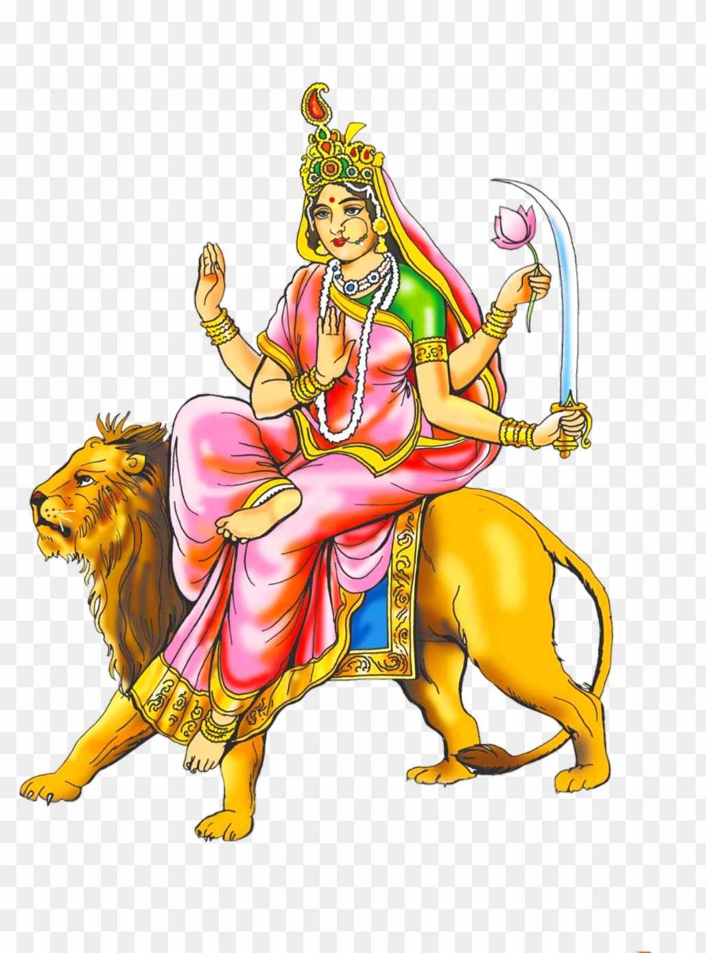 Maa Katyayani png images 