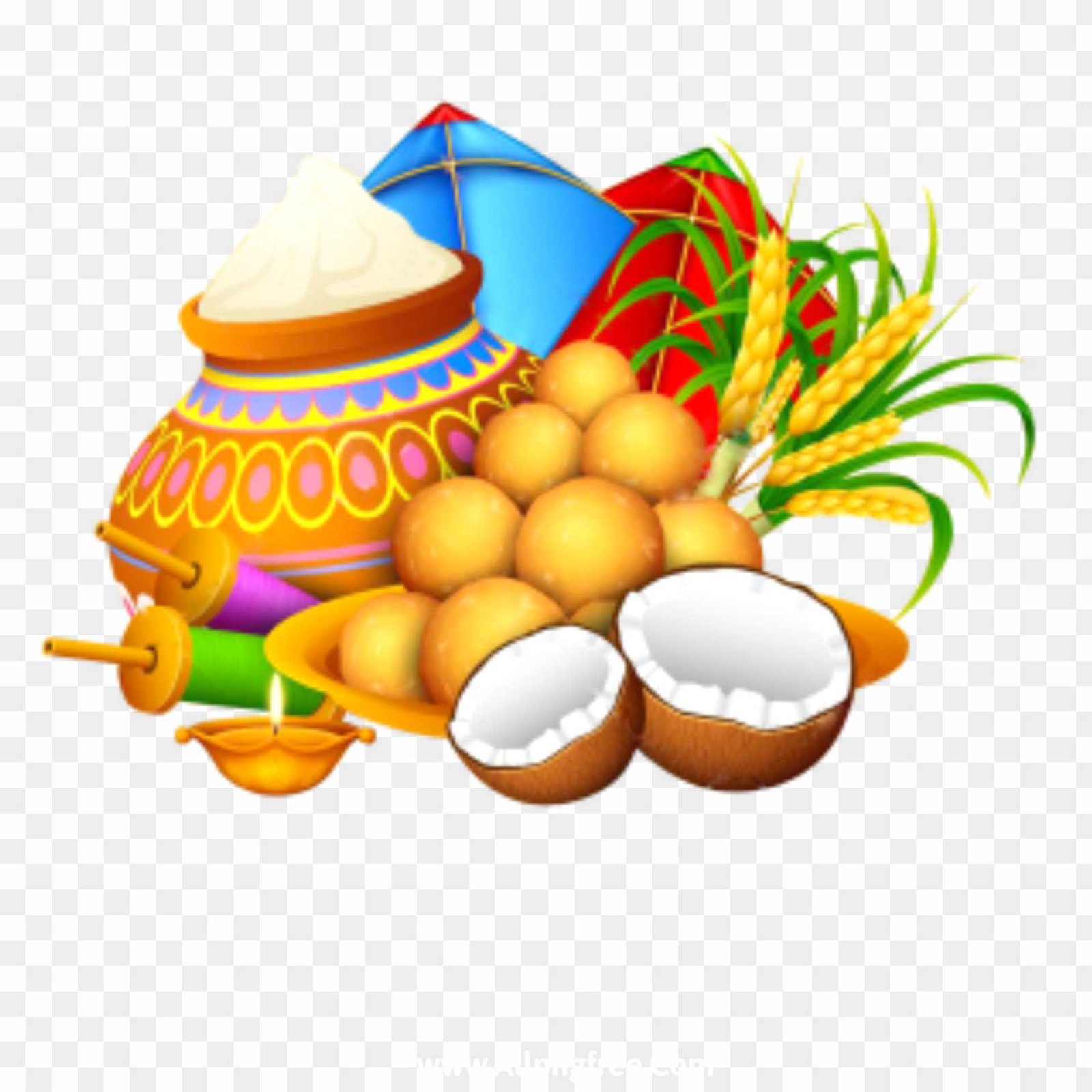 Makar sakranti PNG transparent images 