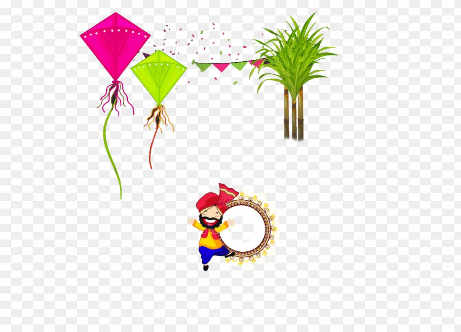 Makar Sankranti editing png