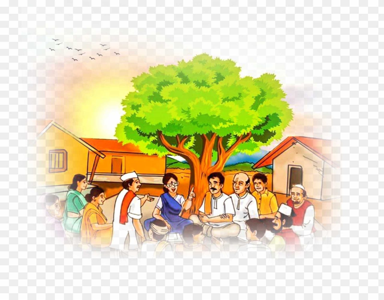 National Rashtriy panchayati Raj day png images