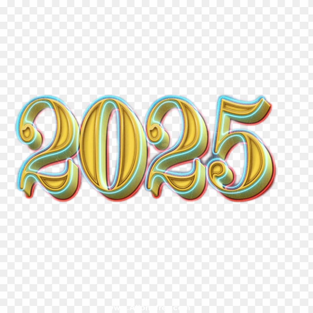 Naya Sal 2025 PNG image