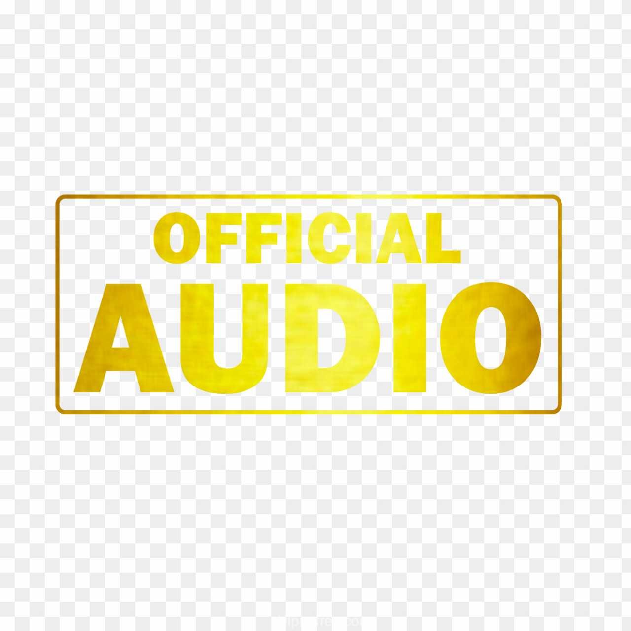 official Audio PNG logo images