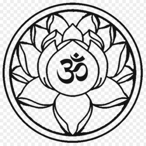 Om tattoo png transparent image