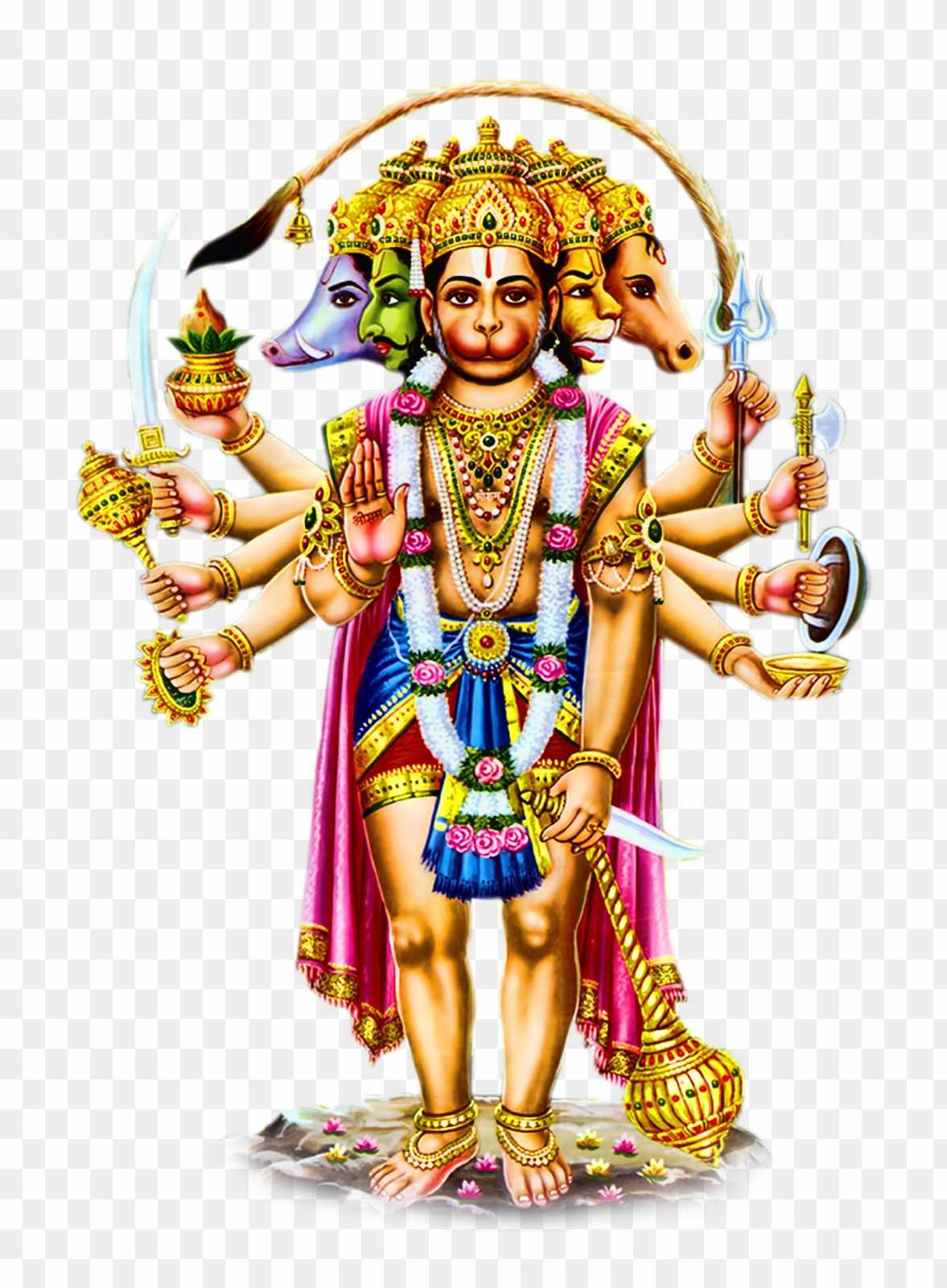 Panchamukhi Hanuman png images