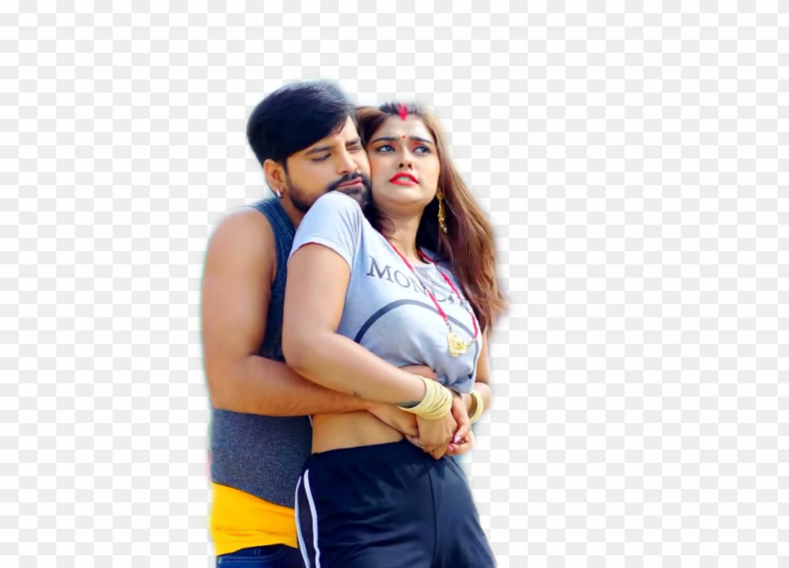 Rakesh Mishra and Akanksha dubey free transparent PNG Image