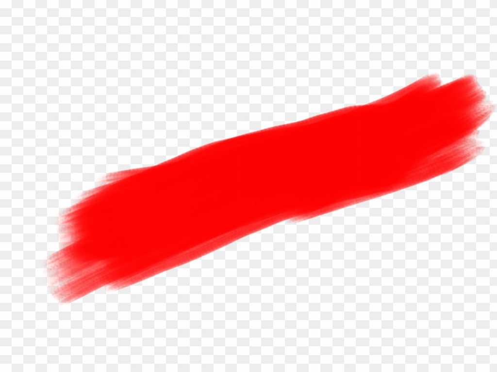 Red brush png 