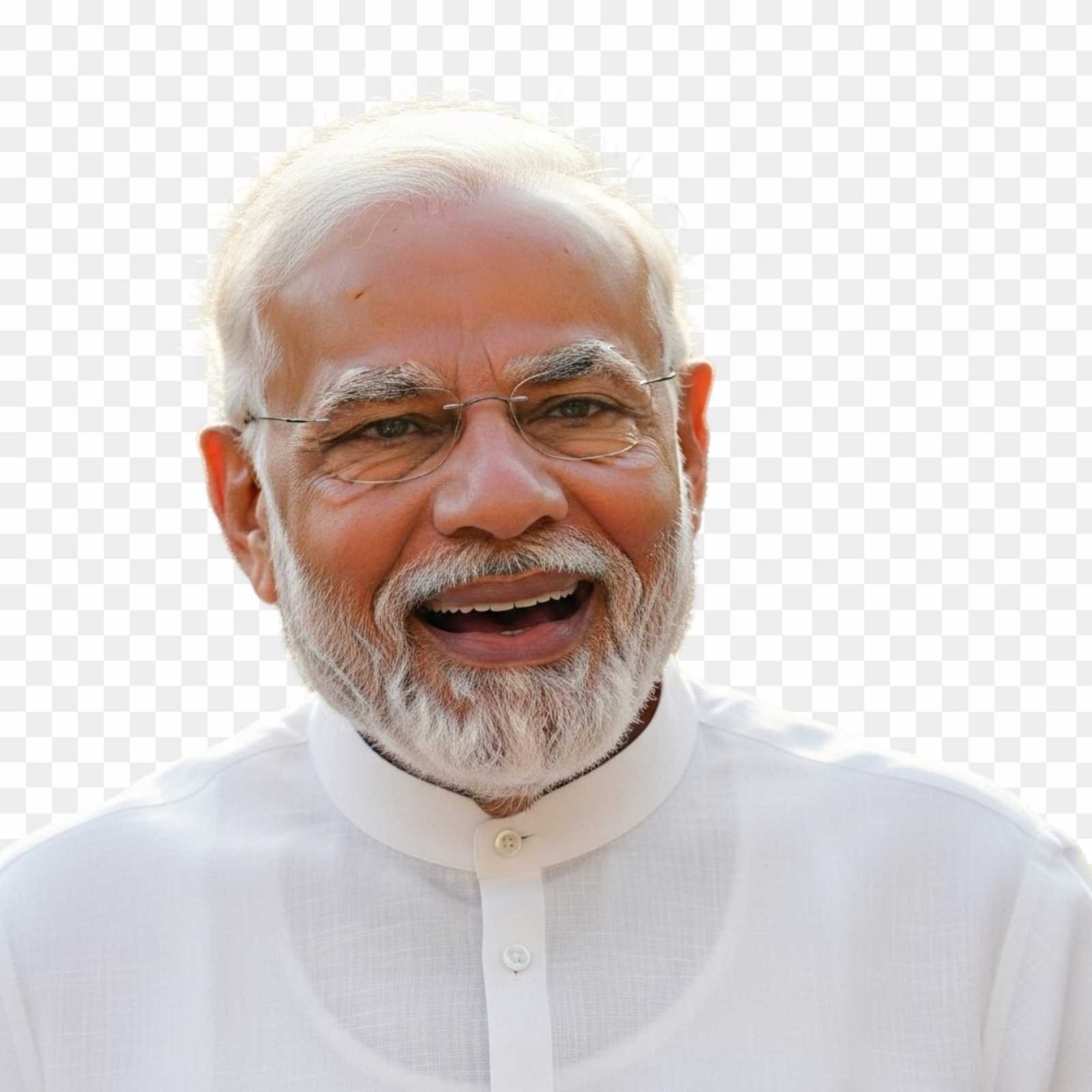 Smiling Narendra Modi PNG | Free Transparent Photo Download