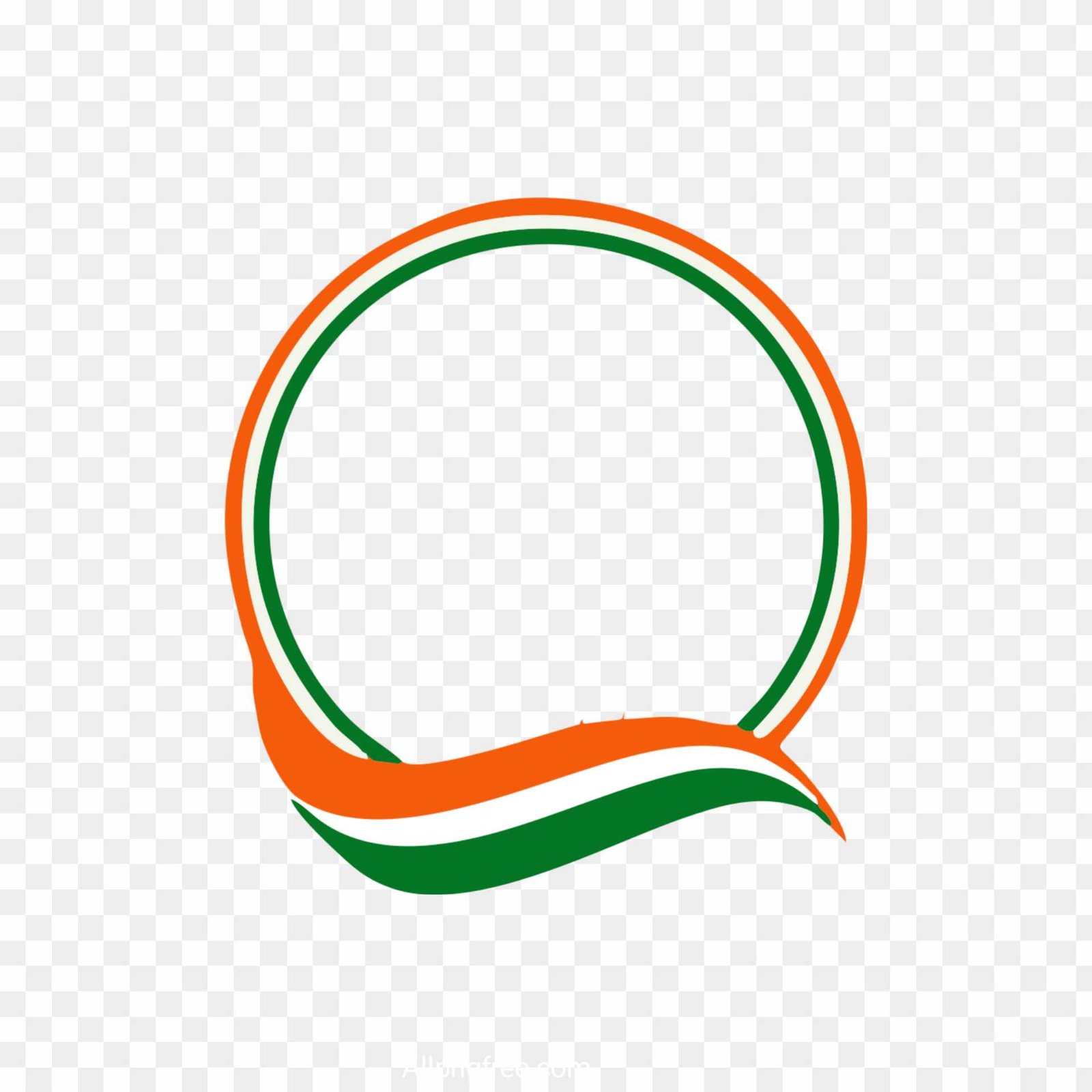 Tiranga photo frame PNG image_ Indian flag Tiranga border PNG images 