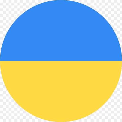 Ukraine flag editng shape png images