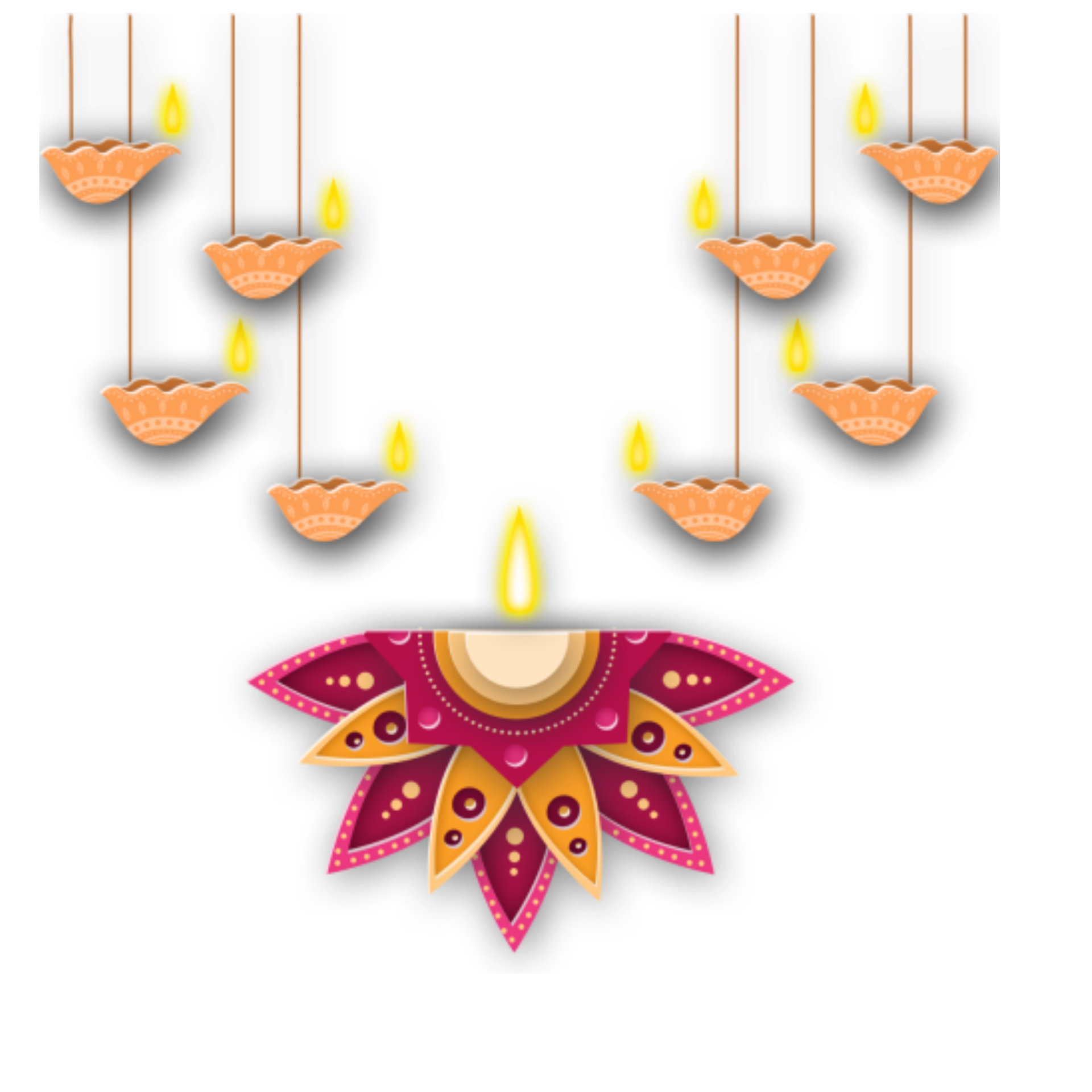 Diwali editing toran png download