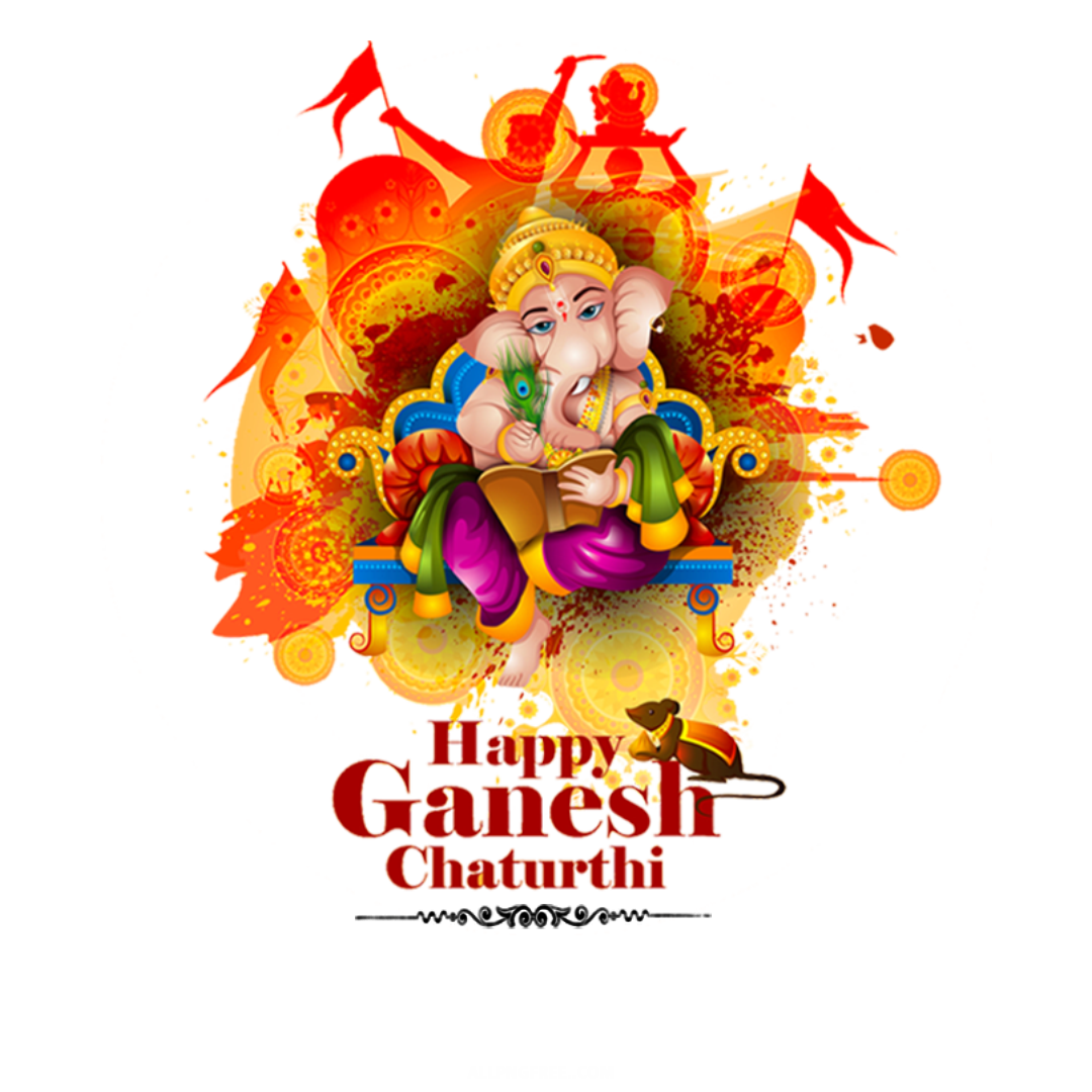 Happy Ganesh chaturthi png