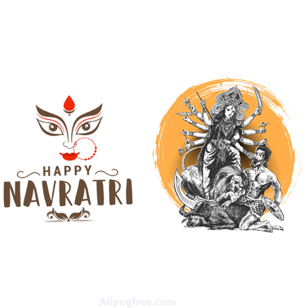 Happy navratri hd Png images