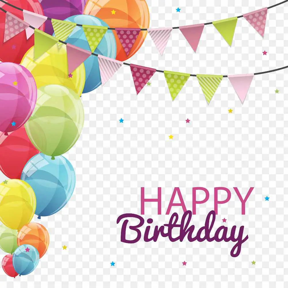 7,268 Birthday Png Images, Stock Photos Vectors Shutterstock |  