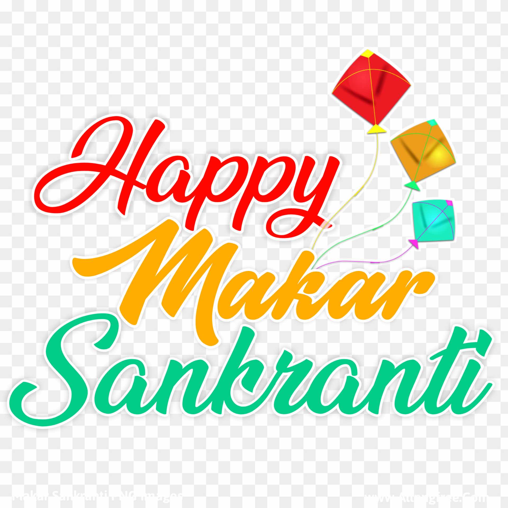 Happy Makar Sankranti Png - transparent background PNG cliparts free  download | AllPNGFree