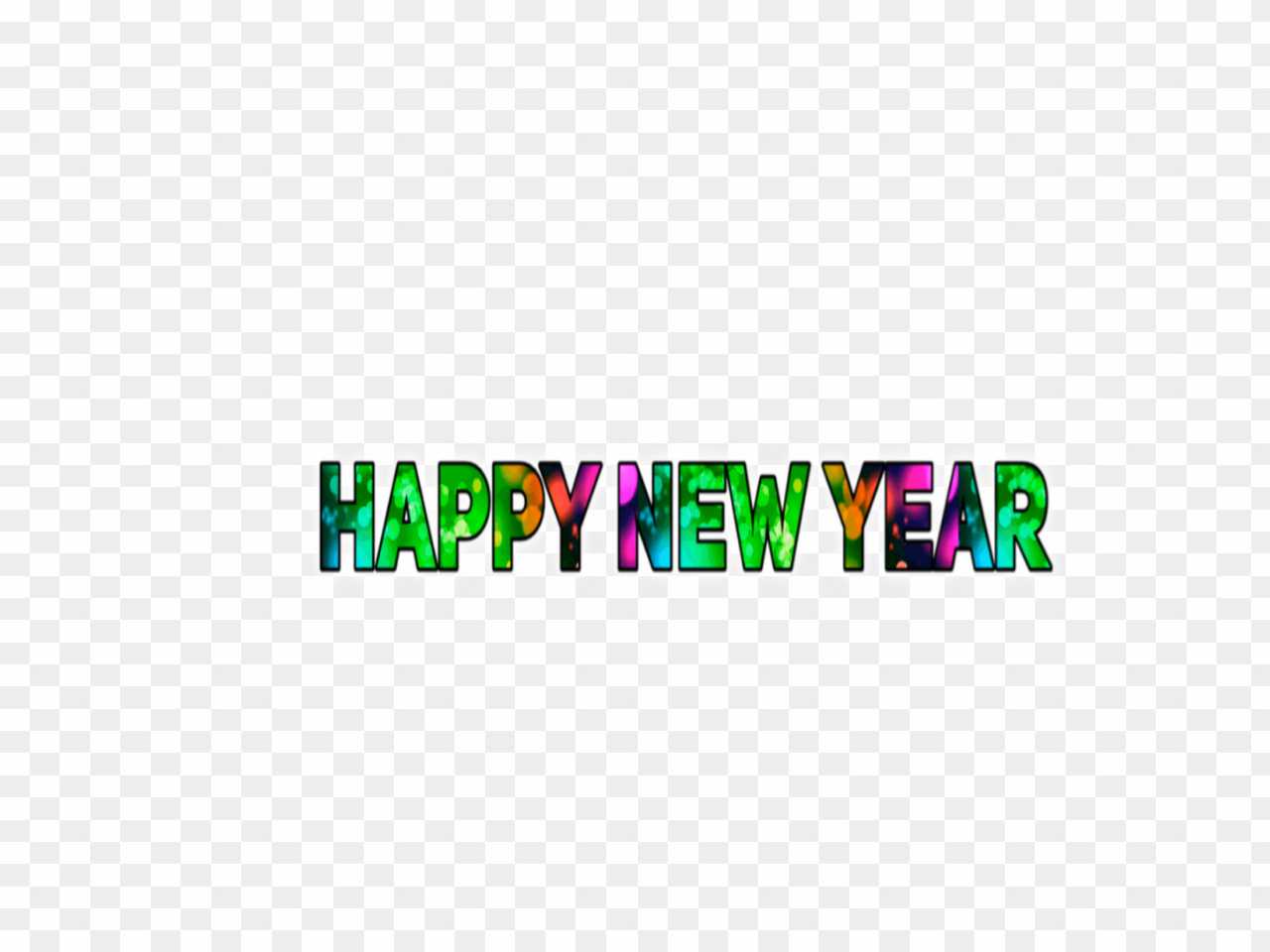 happy new year png images