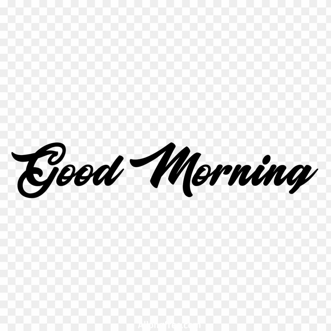 stylist-good-morning-text-png-with-black-colour